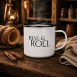 Knight's Campfire Mug - Rise and Roll