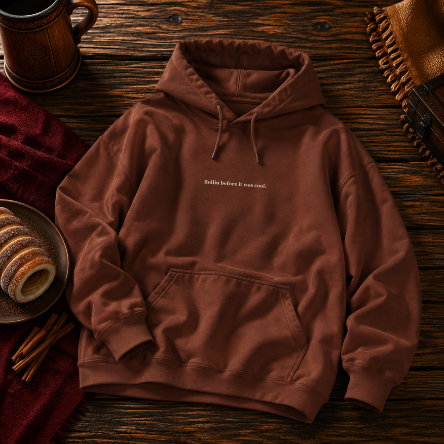 Unisex Midweight Softstyle Fleece Hoodie - Rollin before it was cool