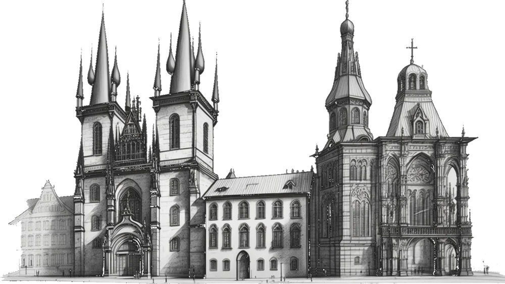 Praha sketch